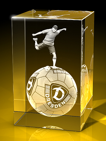 Ball - Dynamo Logo - Quader – GLASFOTO.COM